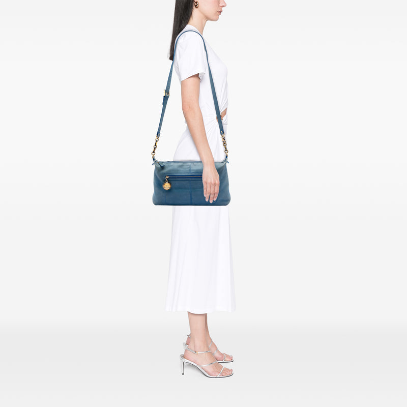 Metallic Calfskin Vitello Savana Forever Crossbody - Image 7