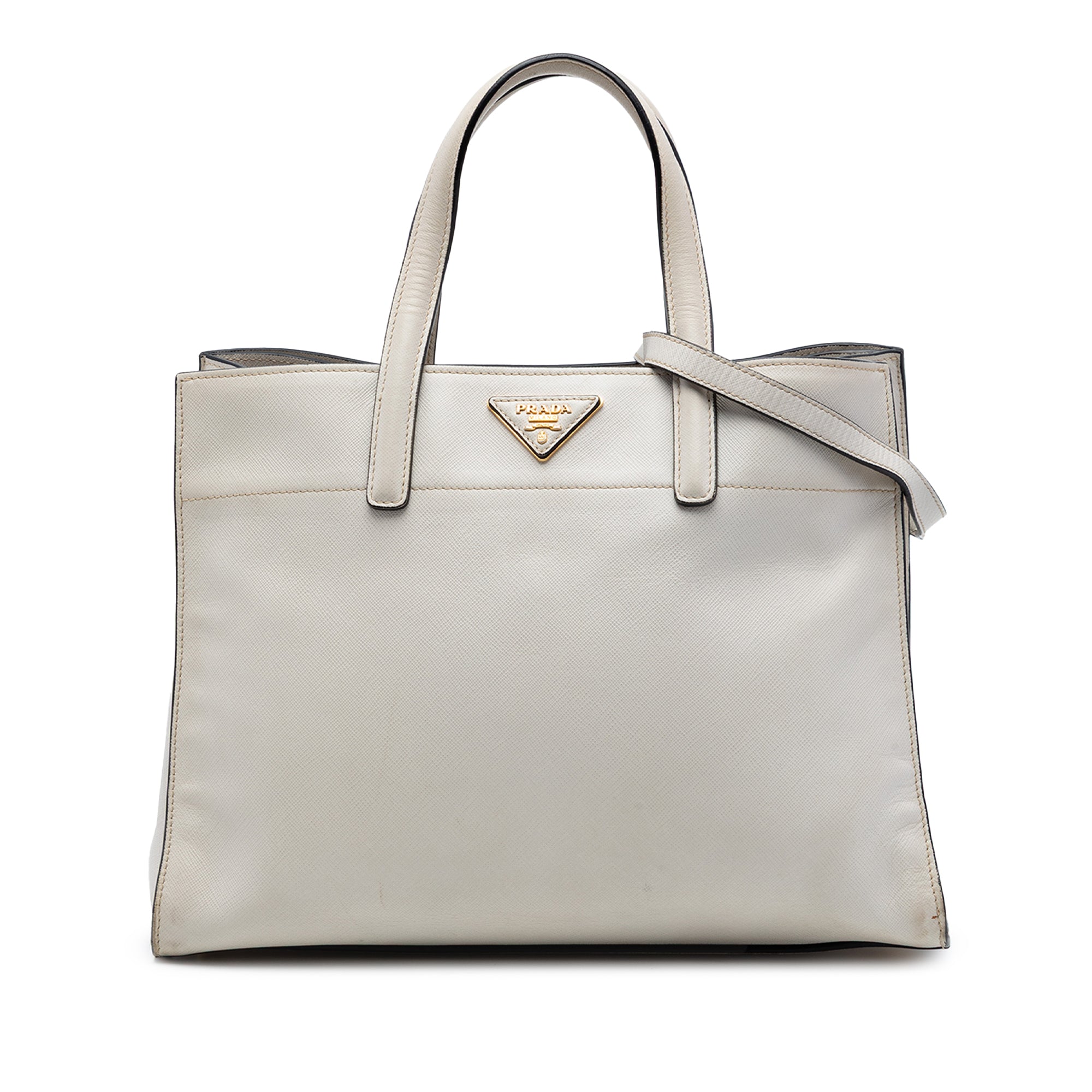 Saffiano Soft Triple Pocket Tote - Image 1