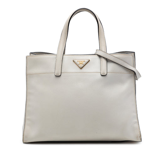 Saffiano Soft Triple Pocket Tote - Image 1