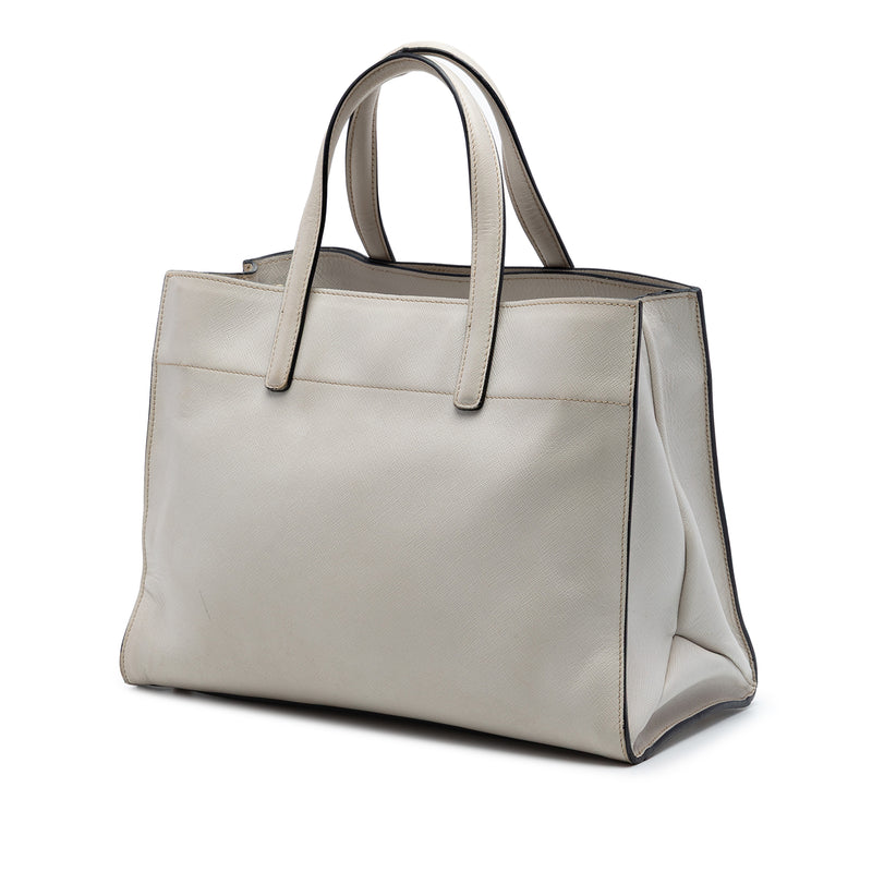 Saffiano Soft Triple Pocket Tote - Image 2