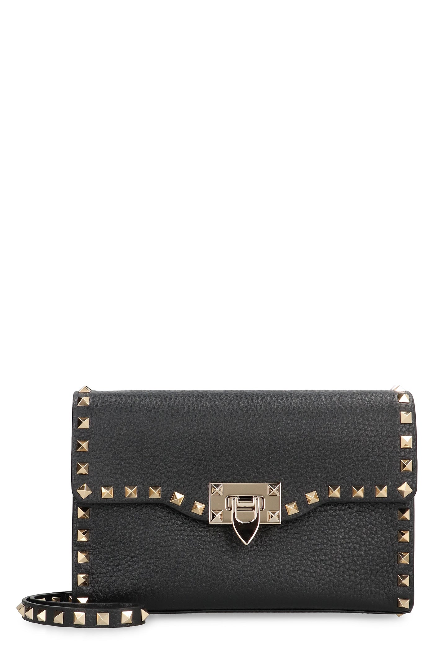 Valentino Garavani Crossbody Bag — Black Calf