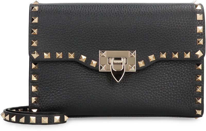 Valentino Garavani Crossbody Bag — Black Calf
