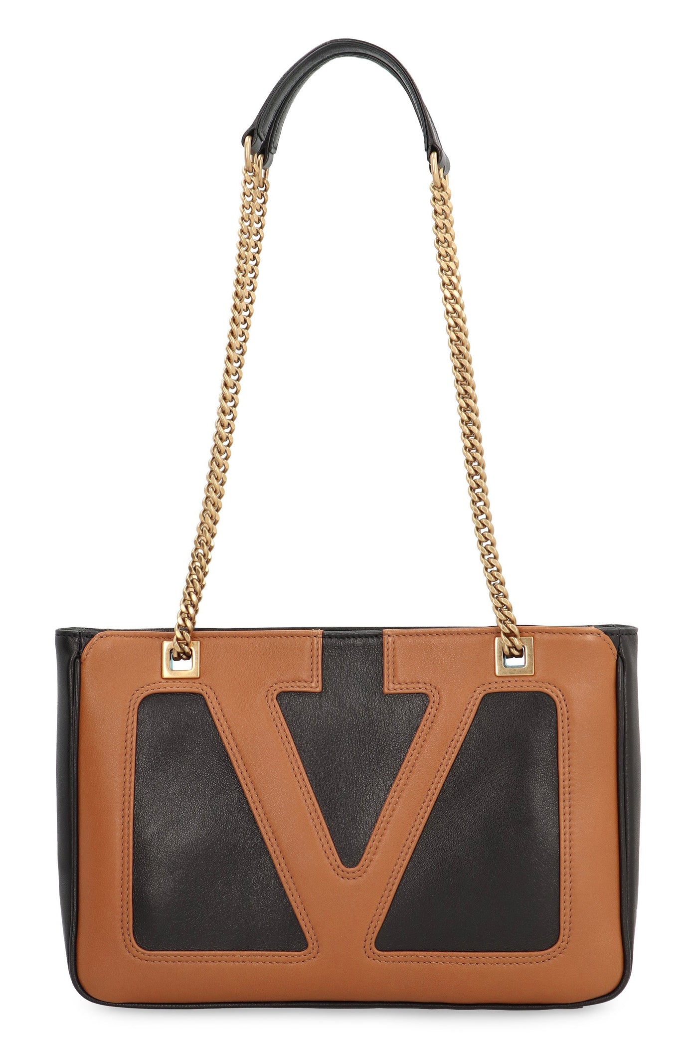 Valentino Garavani Tote Bag — Black Lamb Leather