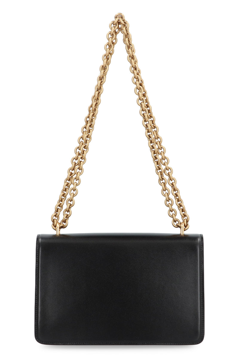 Valentino Garavani Vain Shoulder Bag — Black Calf