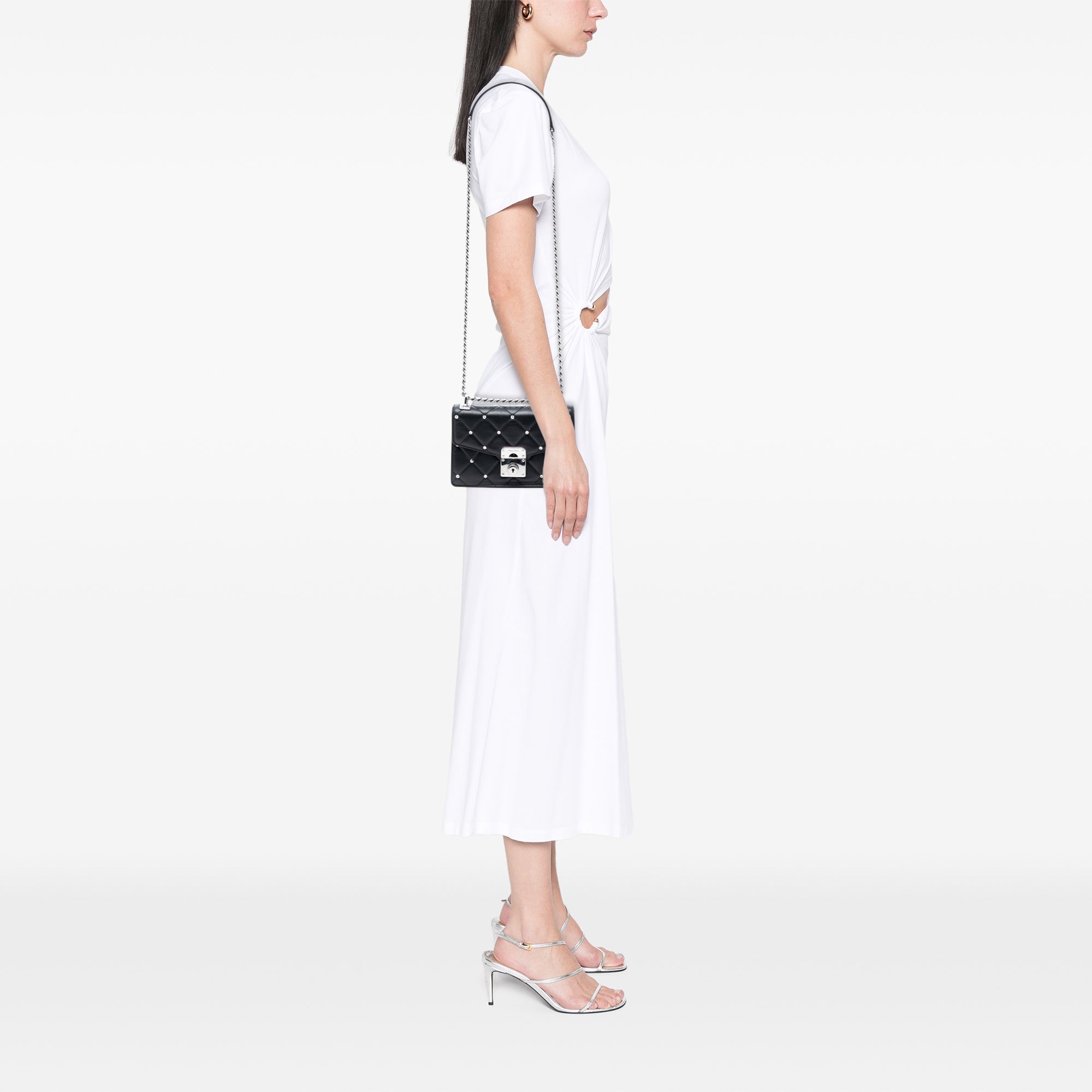 Studded Matelasse Nappa Flap Crossbody - Image 6