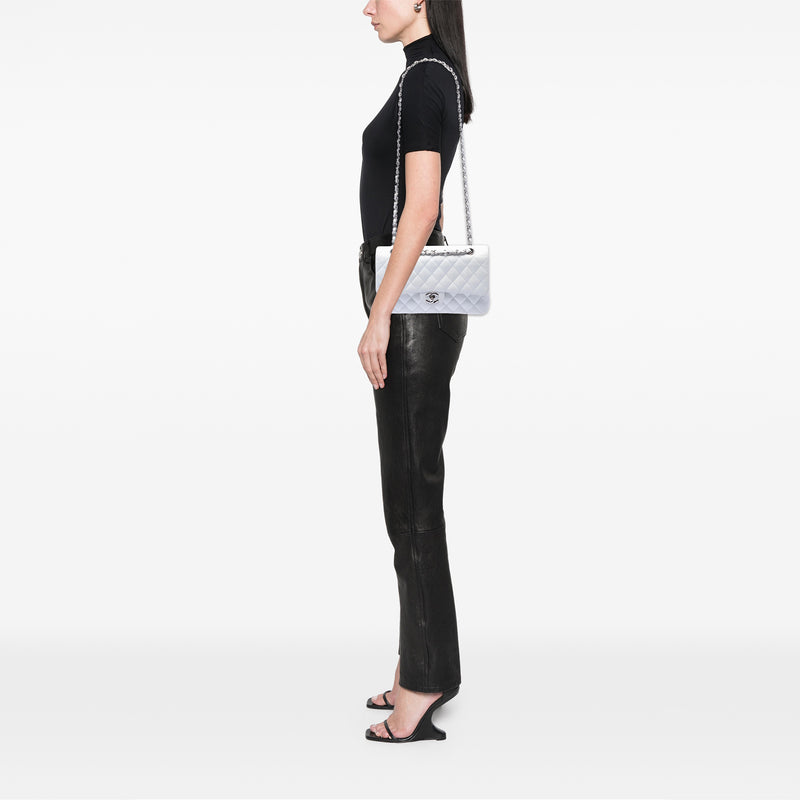 Medium Classic Caviar Double Flap - Image 6