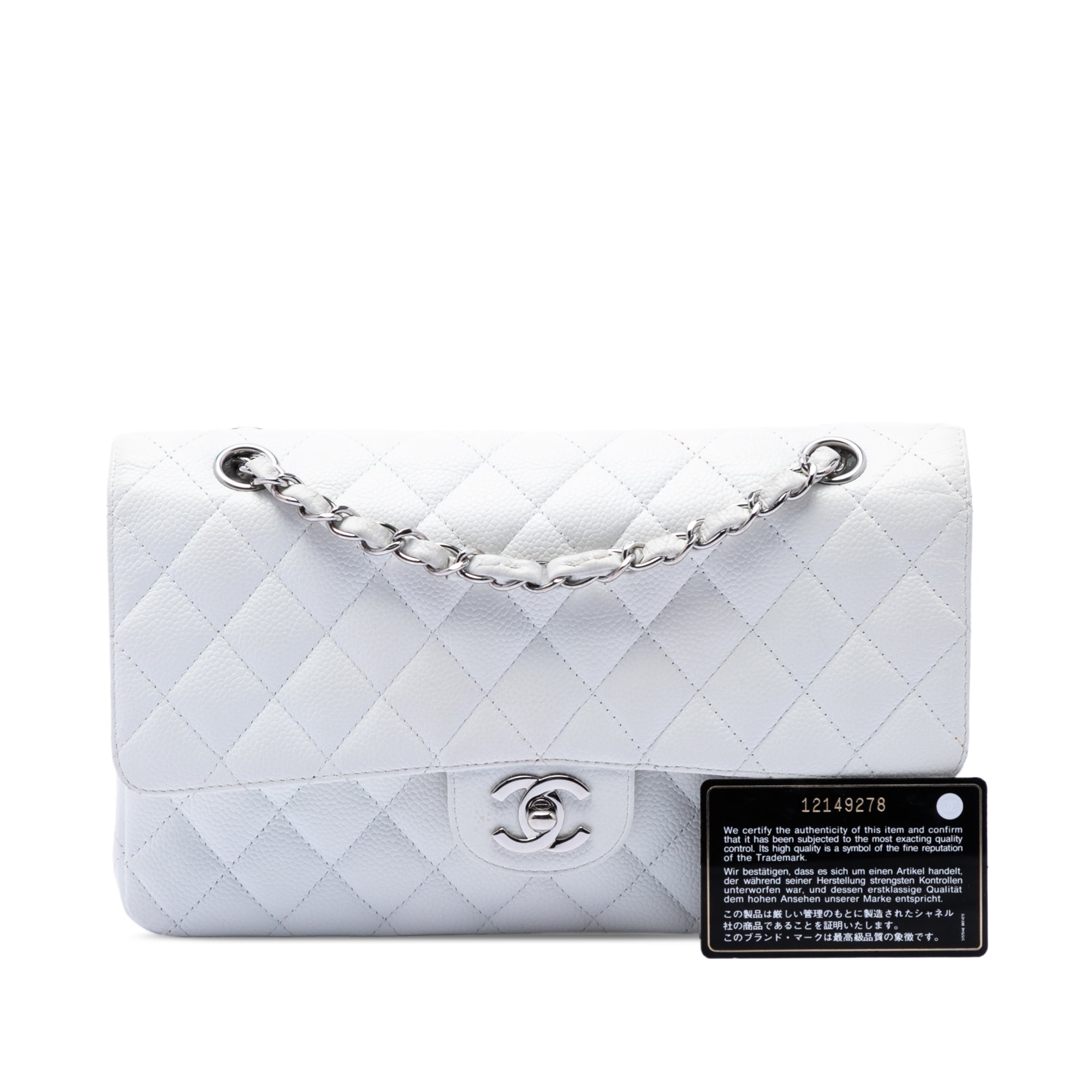 Medium Classic Caviar Double Flap - Image 7