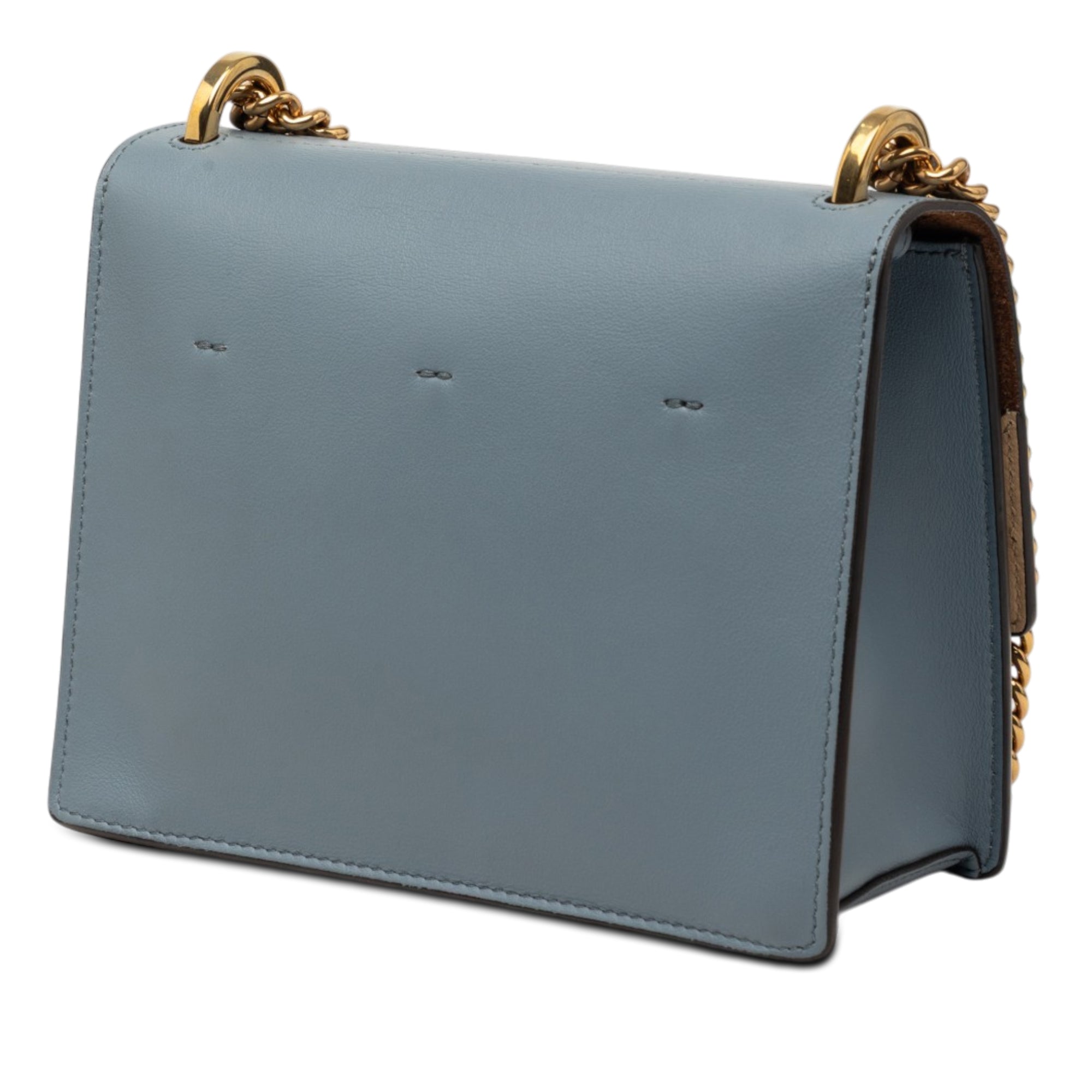 Small Leather Kan U Chain Shoulder Bag - Image 2