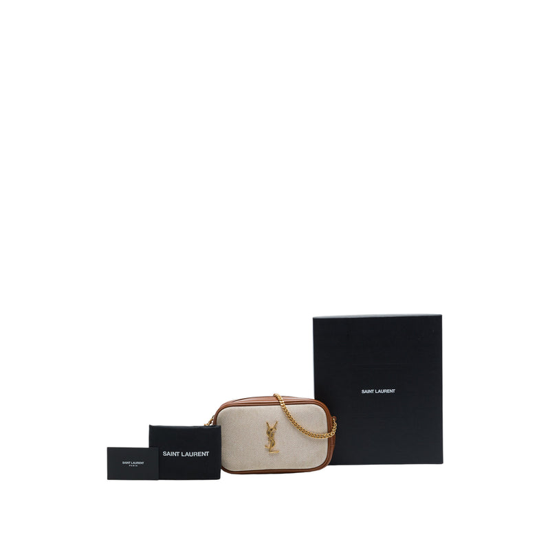 Mini Canvas Monogram Lou Camera Bag - Image 7