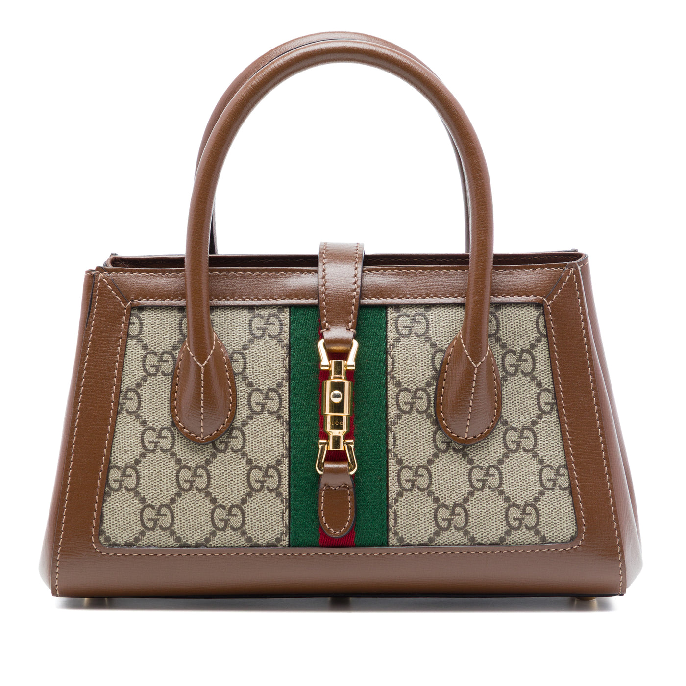 Small GG Supreme Web Jackie 1961 Tote - Image 1