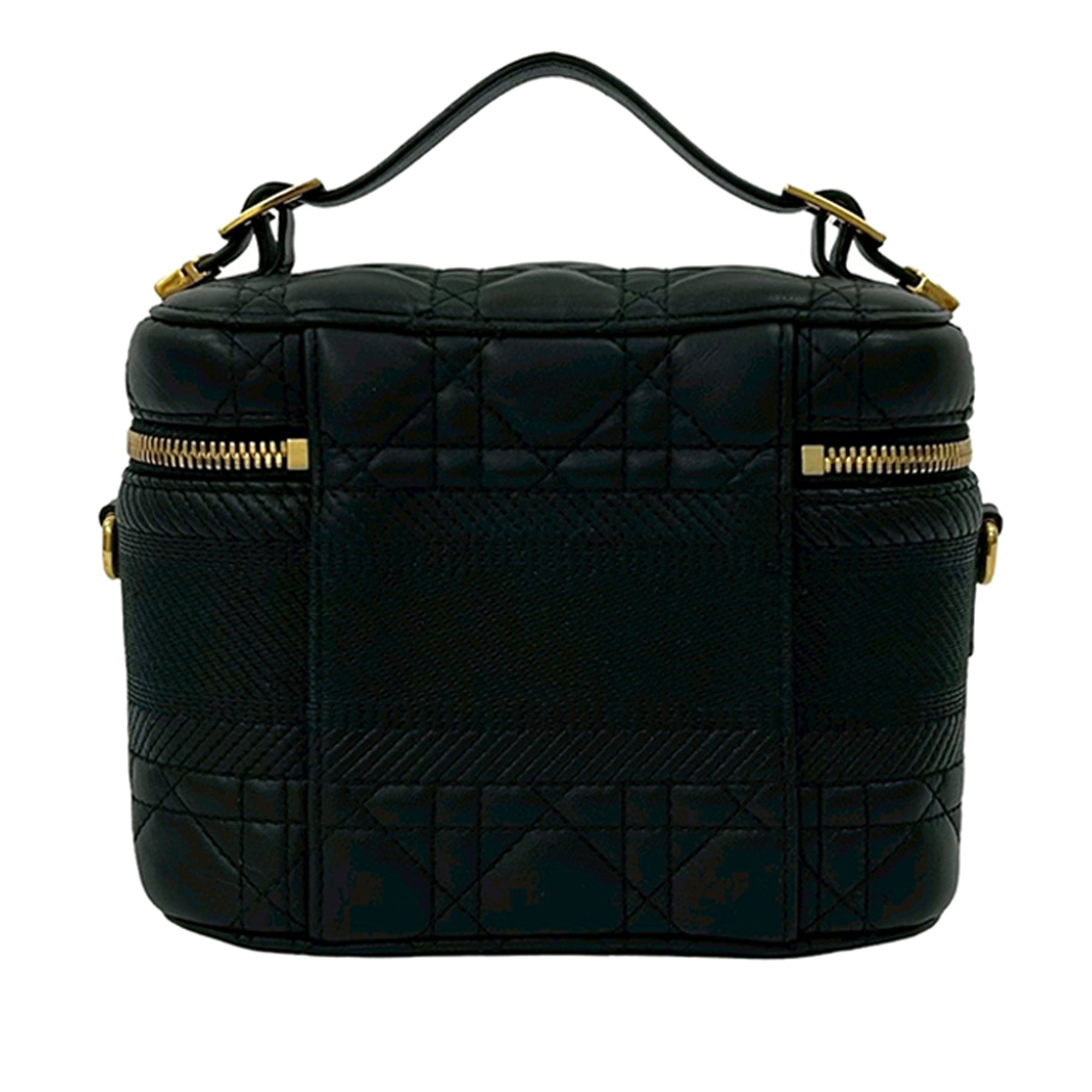 Small Lambskin Cannage DiorTravel Vanity Case - Image 2