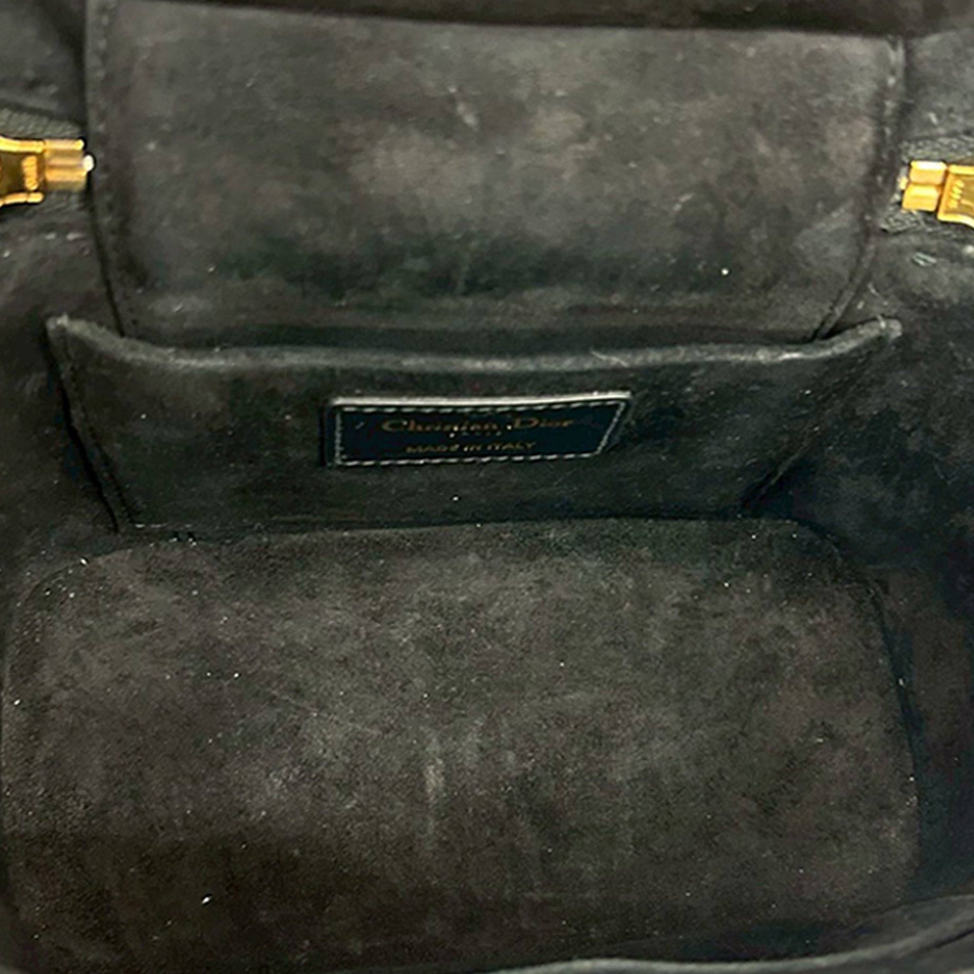 Small Lambskin Cannage DiorTravel Vanity Case - Image 3