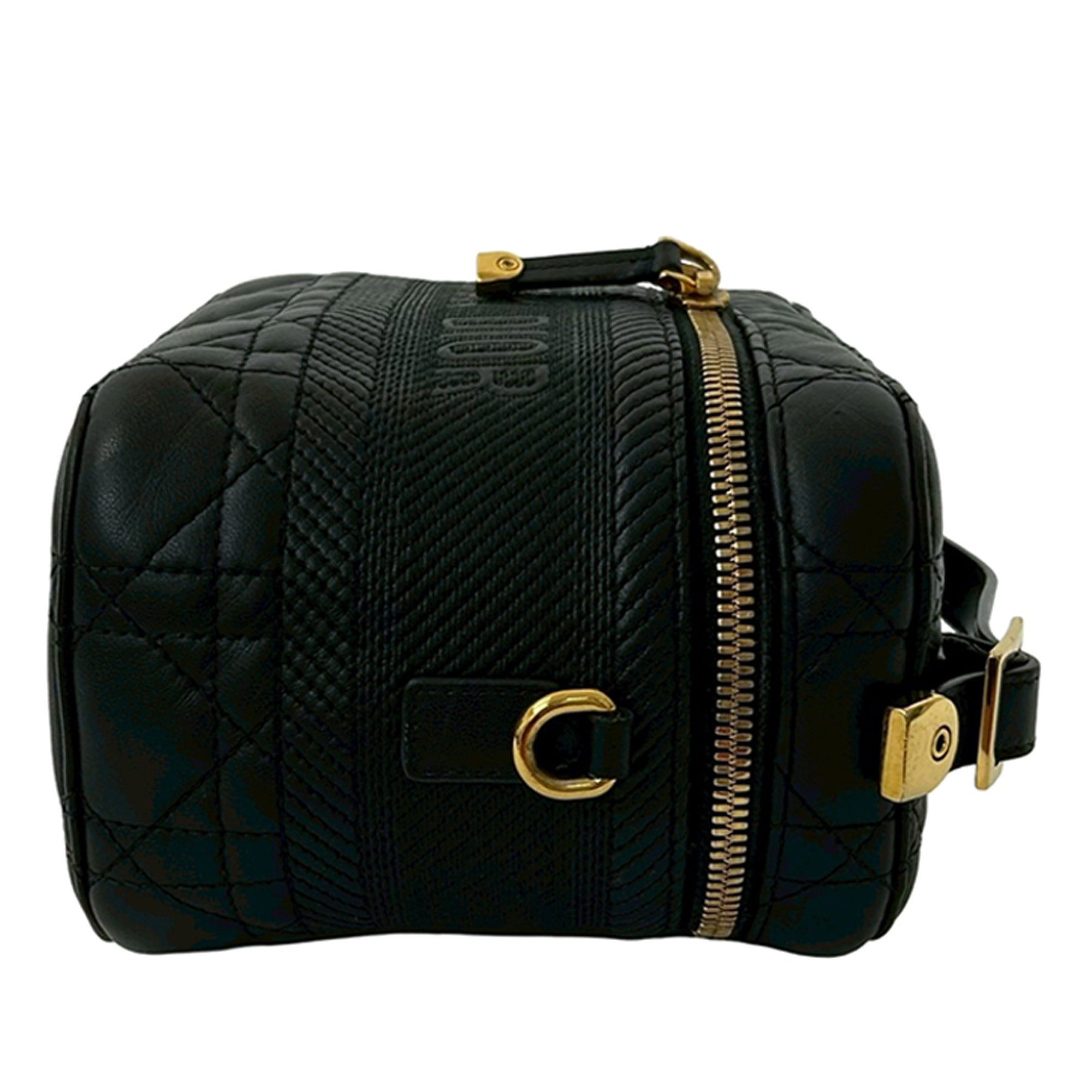 Small Lambskin Cannage DiorTravel Vanity Case - Image 6