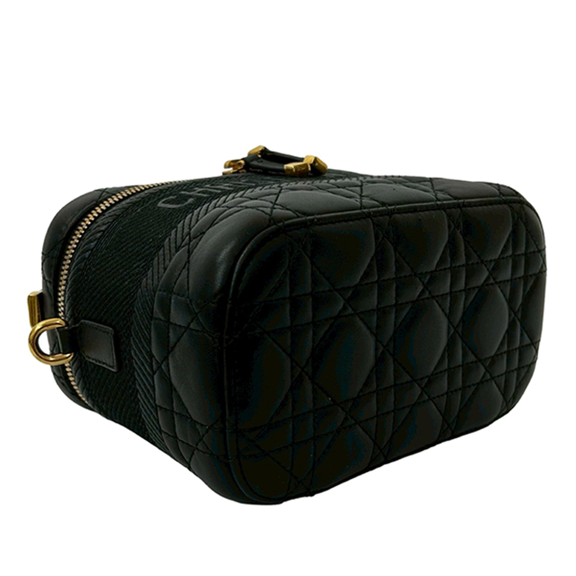 Small Lambskin Cannage DiorTravel Vanity Case - Image 7