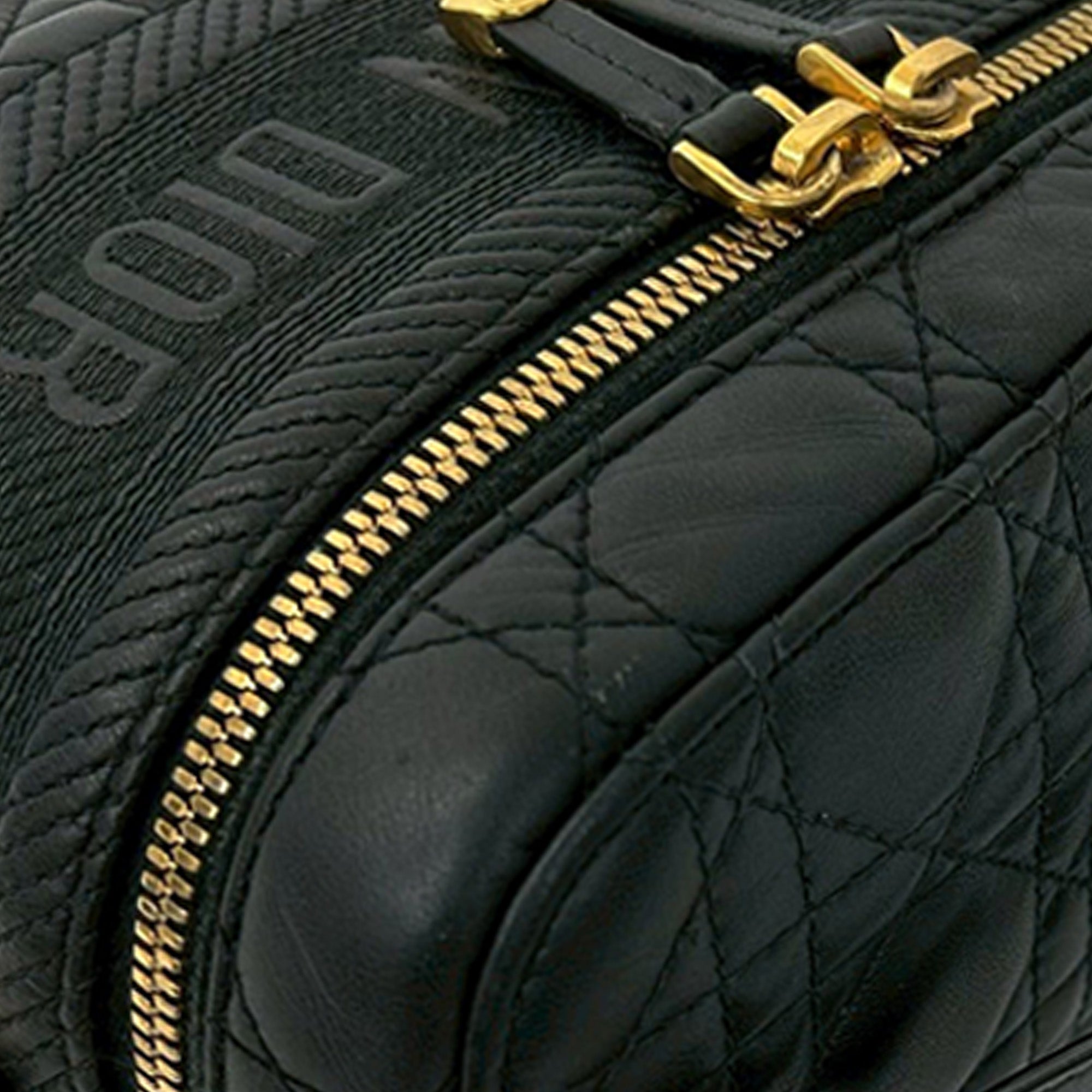 Small Lambskin Cannage DiorTravel Vanity Case - Image 9