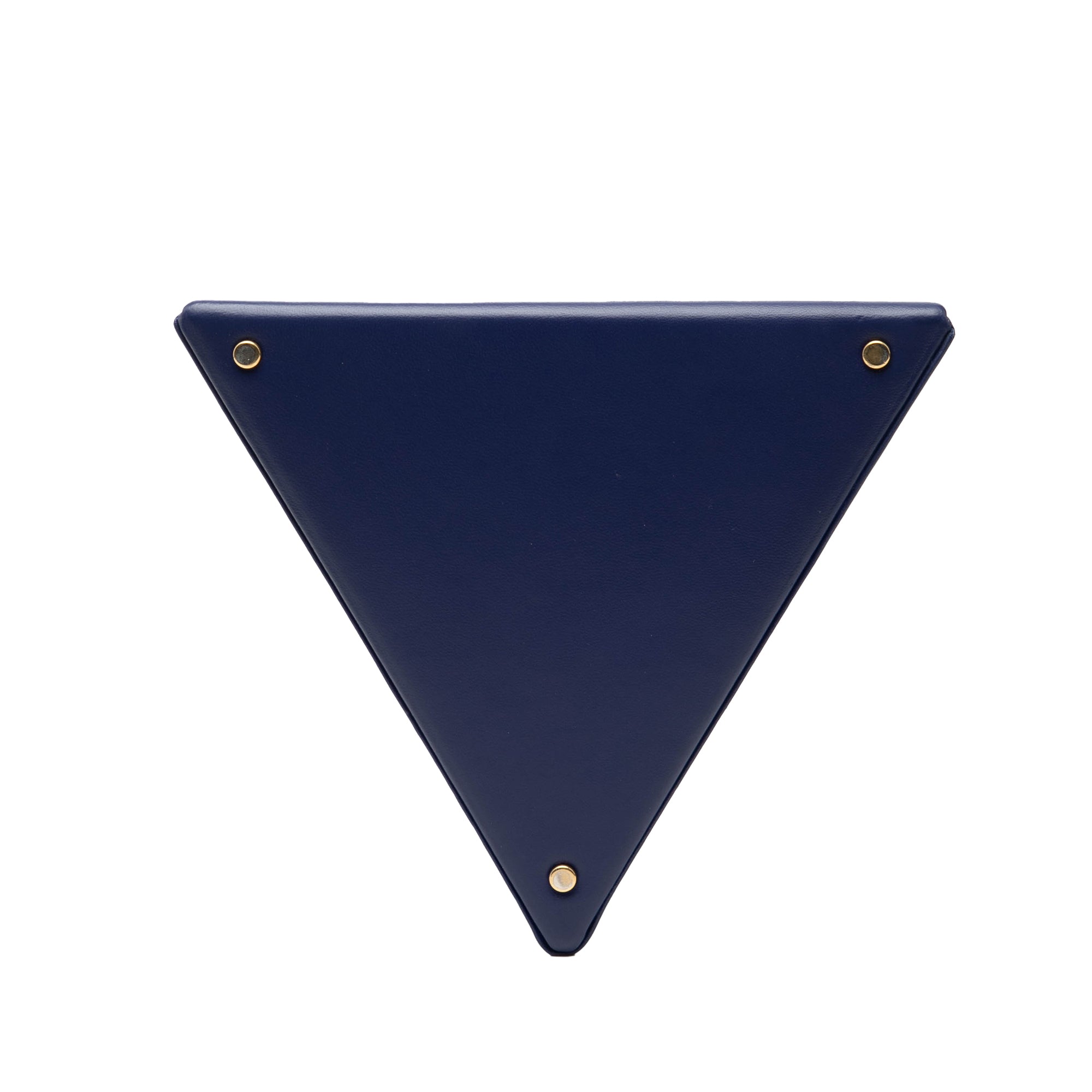 Small Leather Pyramid Box Bag - Image 3