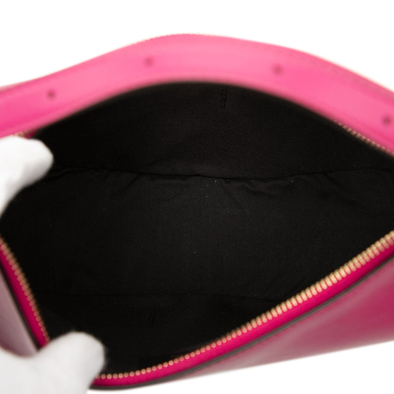 Small Leather Fendigraphy Hobo - Image 4