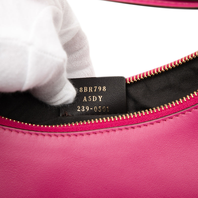 Small Leather Fendigraphy Hobo - Image 6