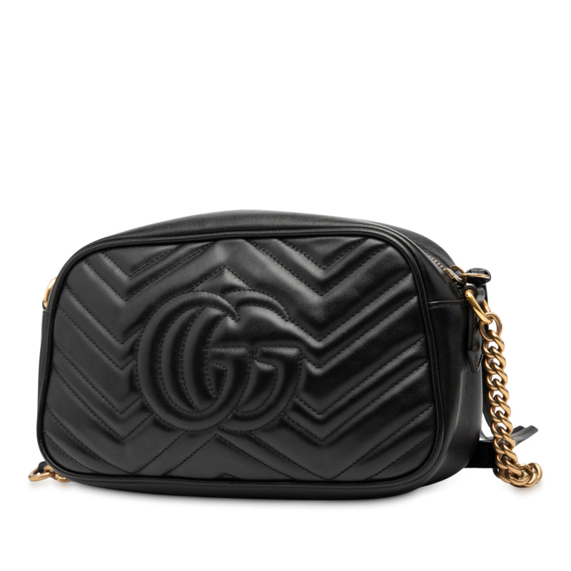 Small GG Marmont Matelasse Calfskin Crossbody - Image 2
