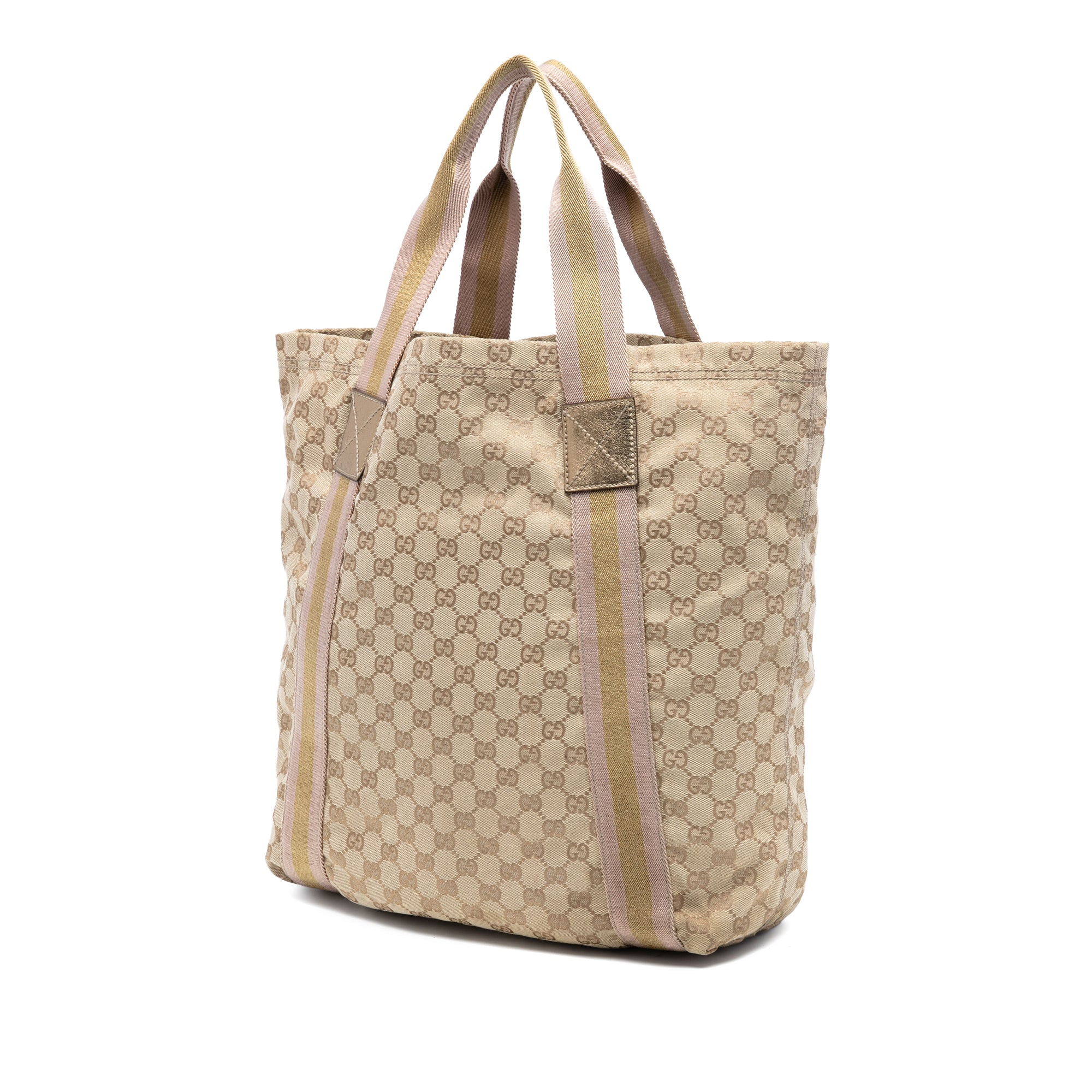 GG Canvas Web Tote - Image 2