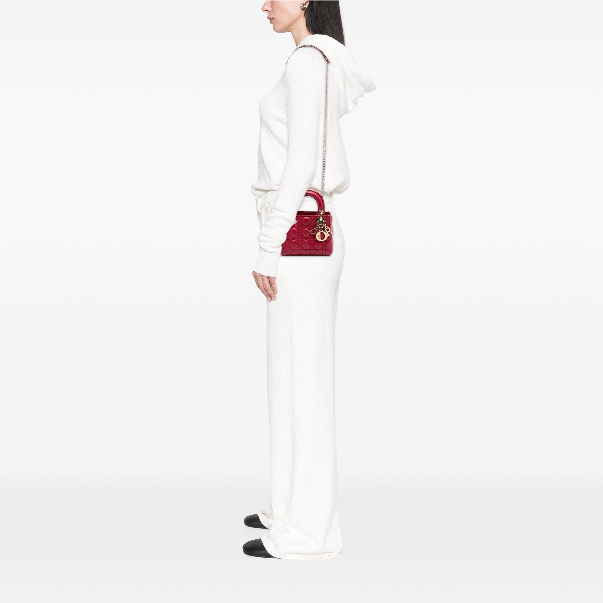 Mini Lambskin Cannage Lady Dior - Image 7