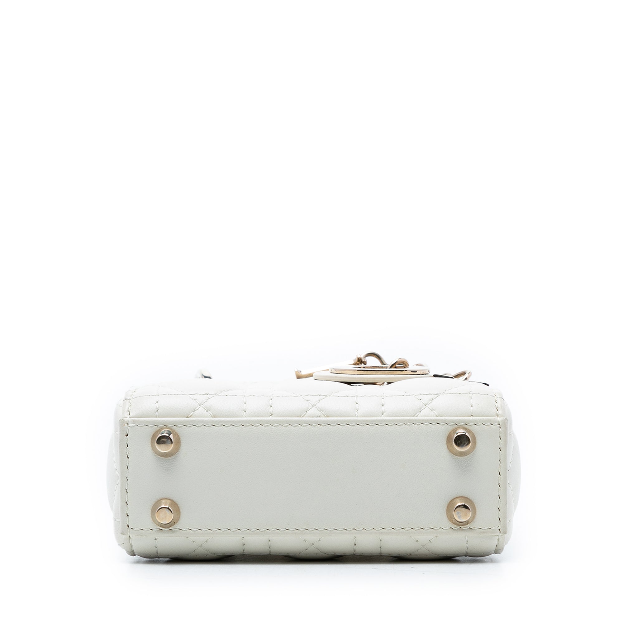 Micro Lambskin Cannage Lady Dior - Image 3