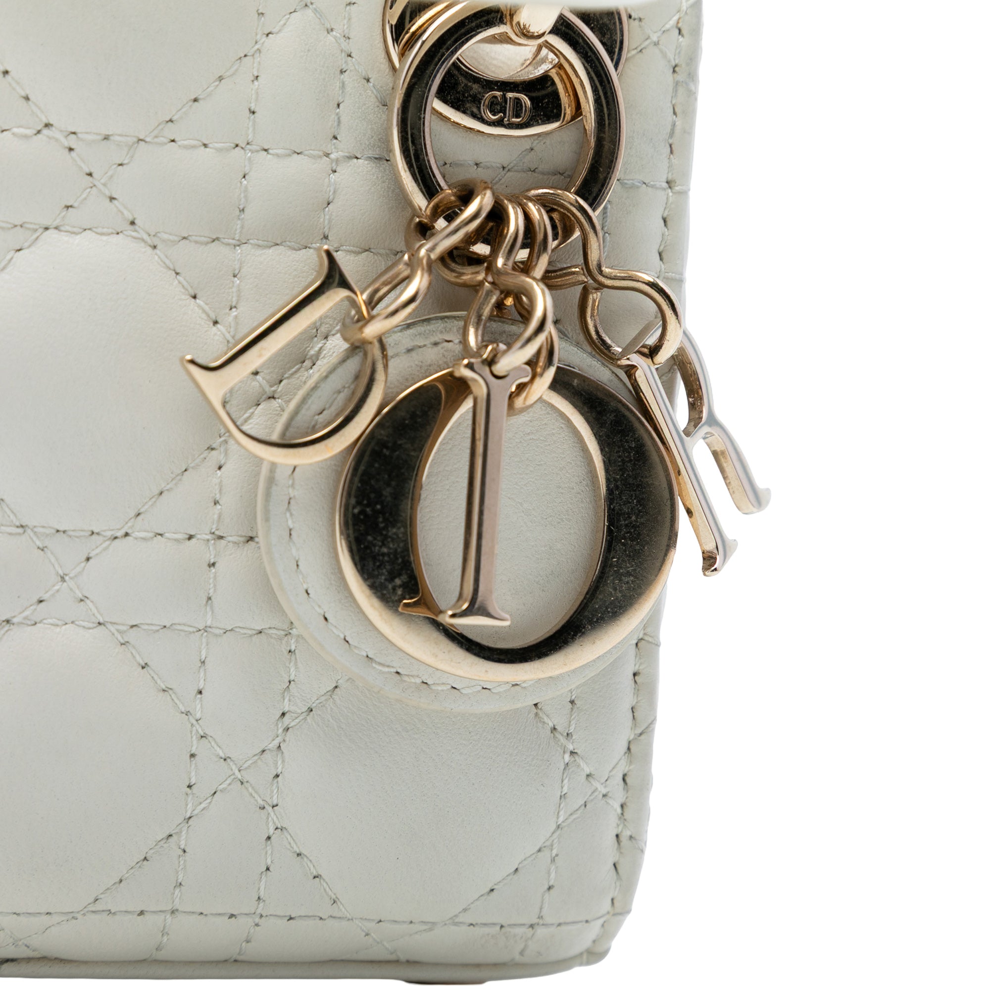Micro Lambskin Cannage Lady Dior - Image 6