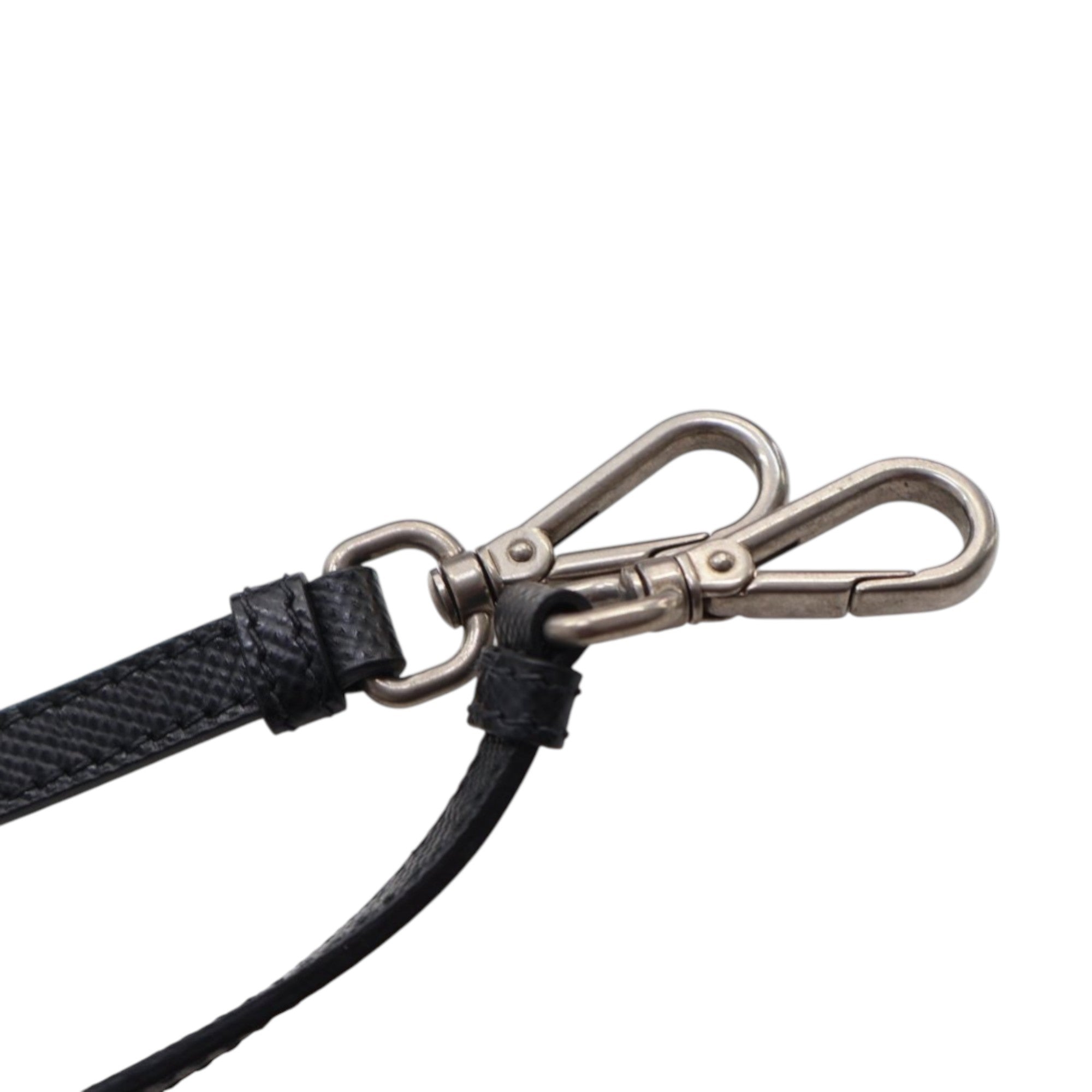 Medium Saffiano Cuir Double Satchel - Image 14