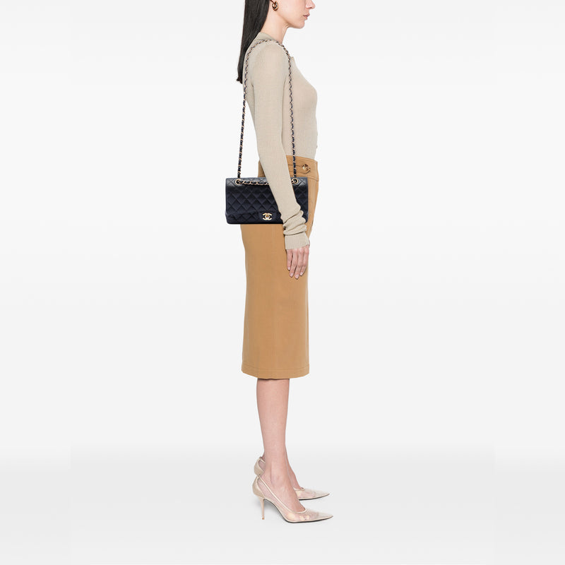Medium Classic Caviar Double Flap - Image 6
