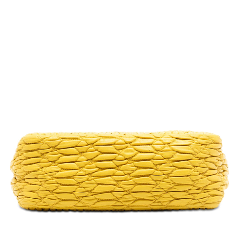 Matelasse Nappa Crystal Charm Shoulder Bag - Image 3