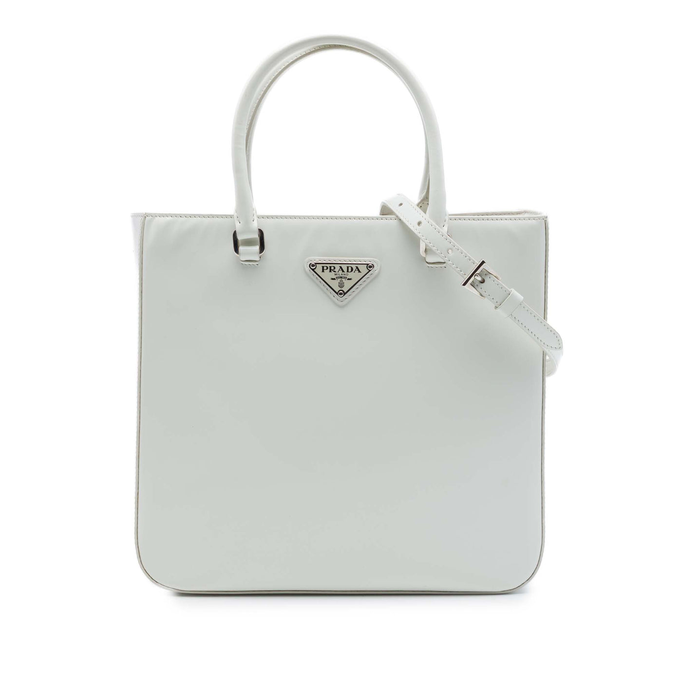Medium Spazzolato Leather Satchel - Image 1