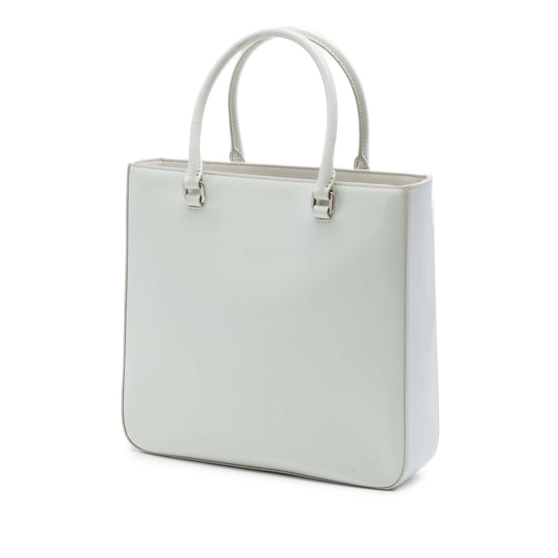 Medium Spazzolato Leather Satchel - Image 2