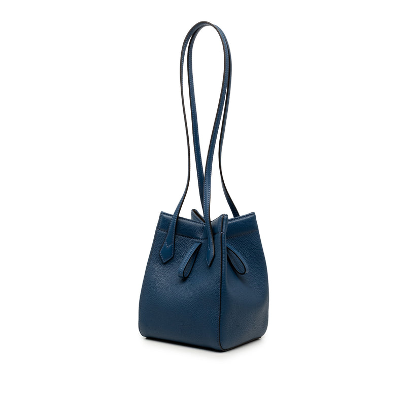 Mini Leather Origami Shoulder Bag - Image 2