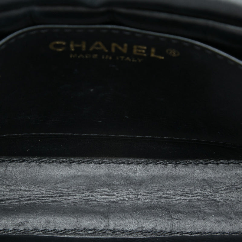 Mini Quilted Calfskin Nailed CC Flap - Image 4