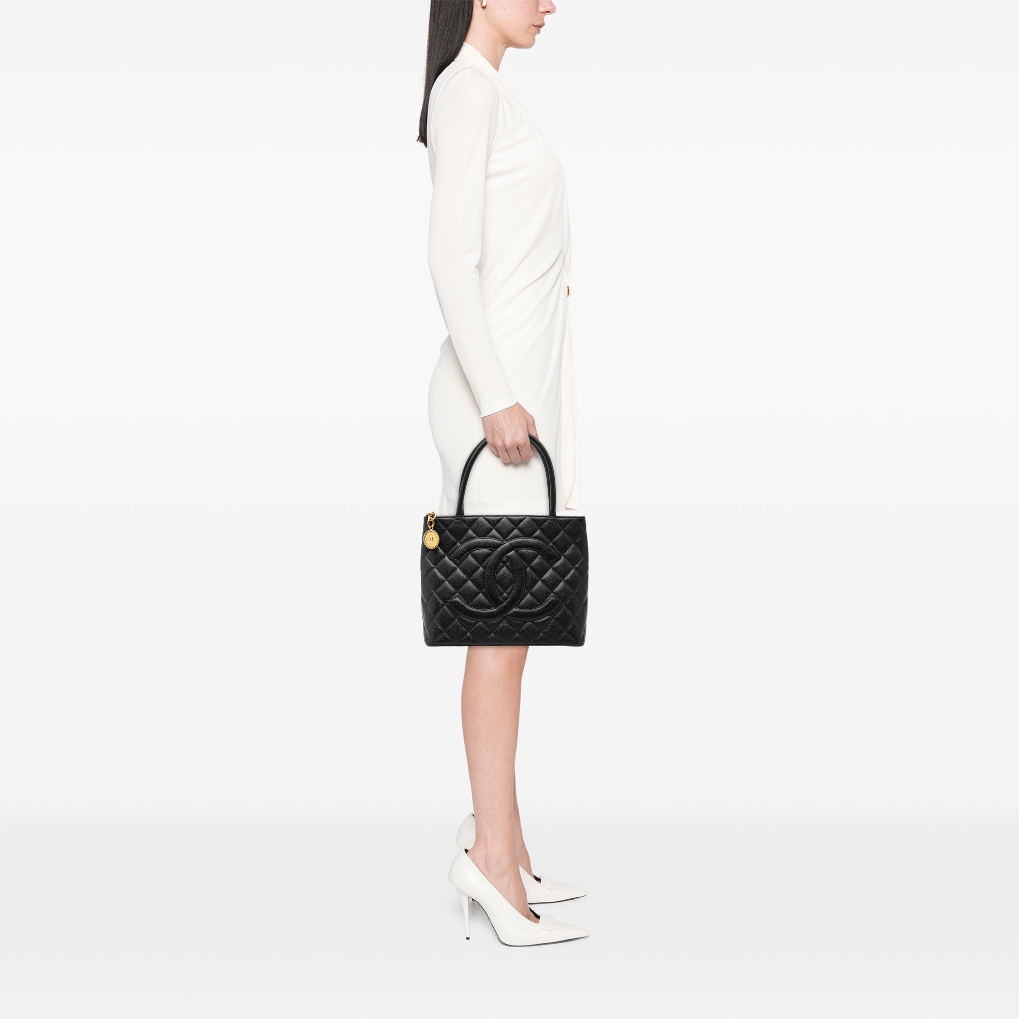 Caviar Medallion Tote - Image 7