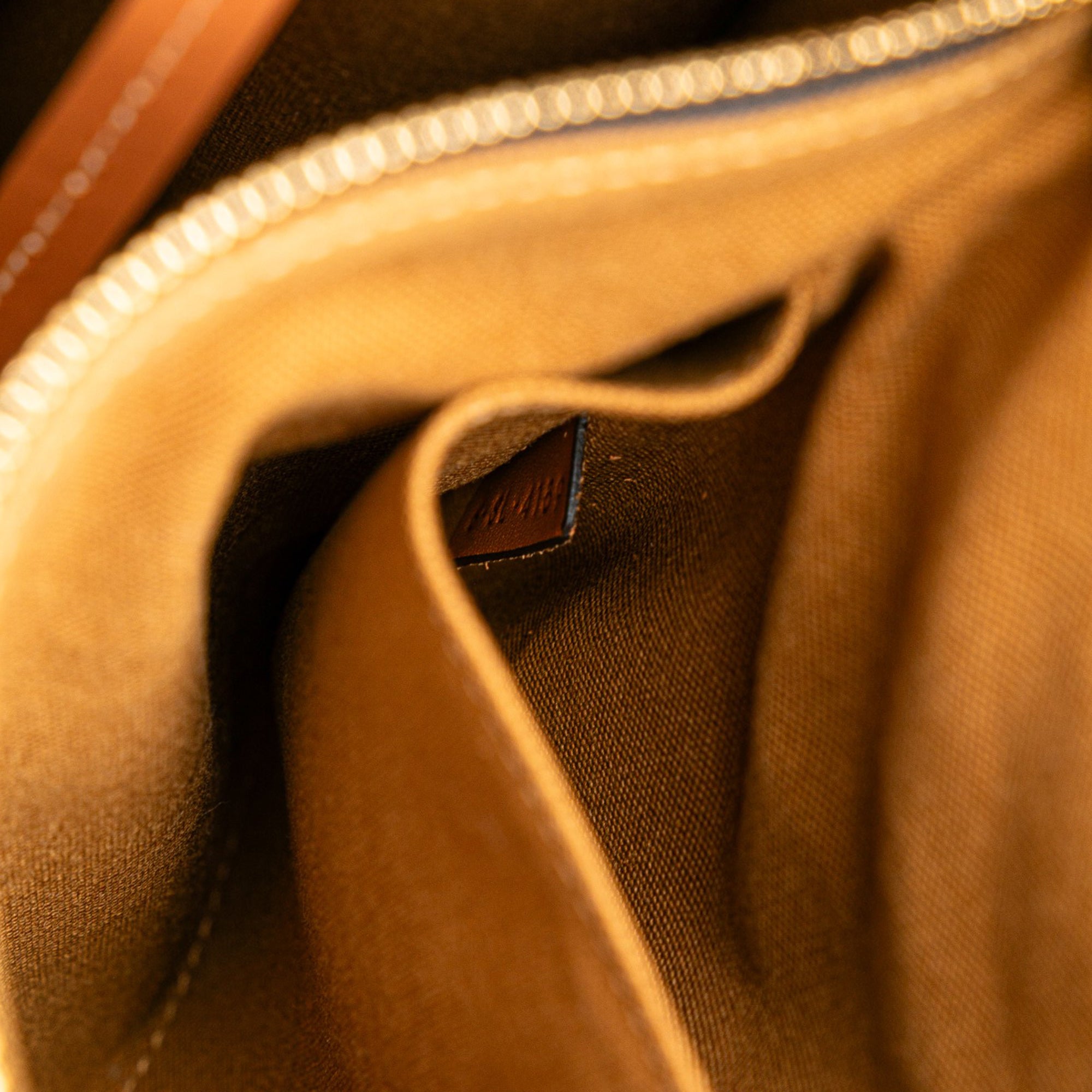 Small Triomphe Coated Canvas Vertical Cabas Tote - Image 8