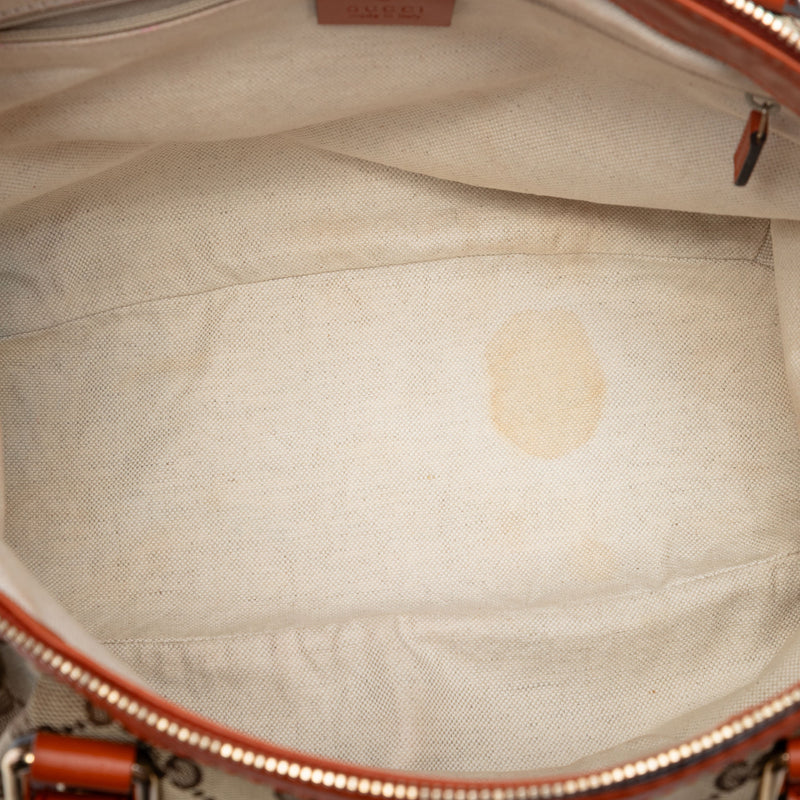 GG Canvas Sukey Satchel - Image 4