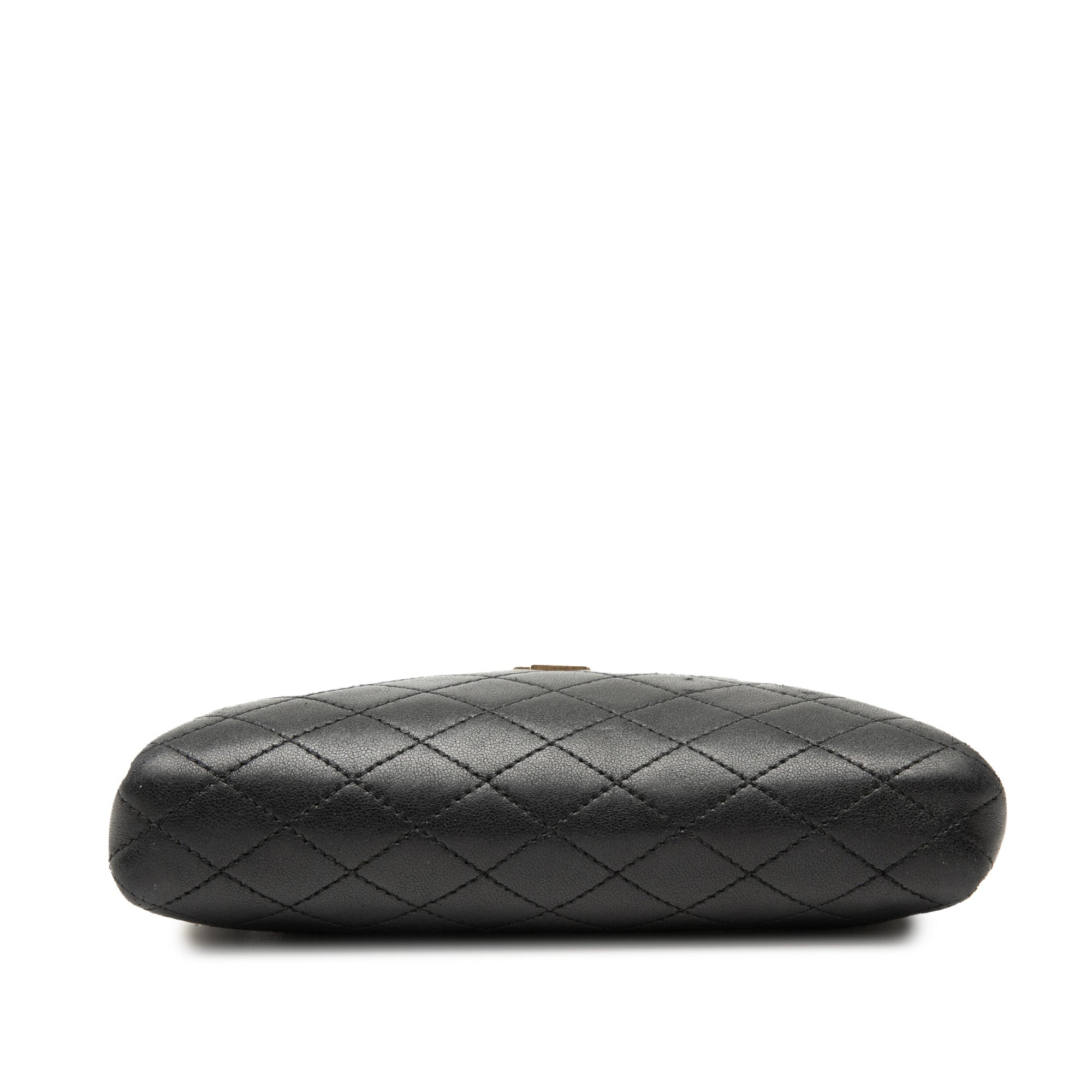 Mini Quilted Lambskin Gaby Zippered Pouch - Image 3