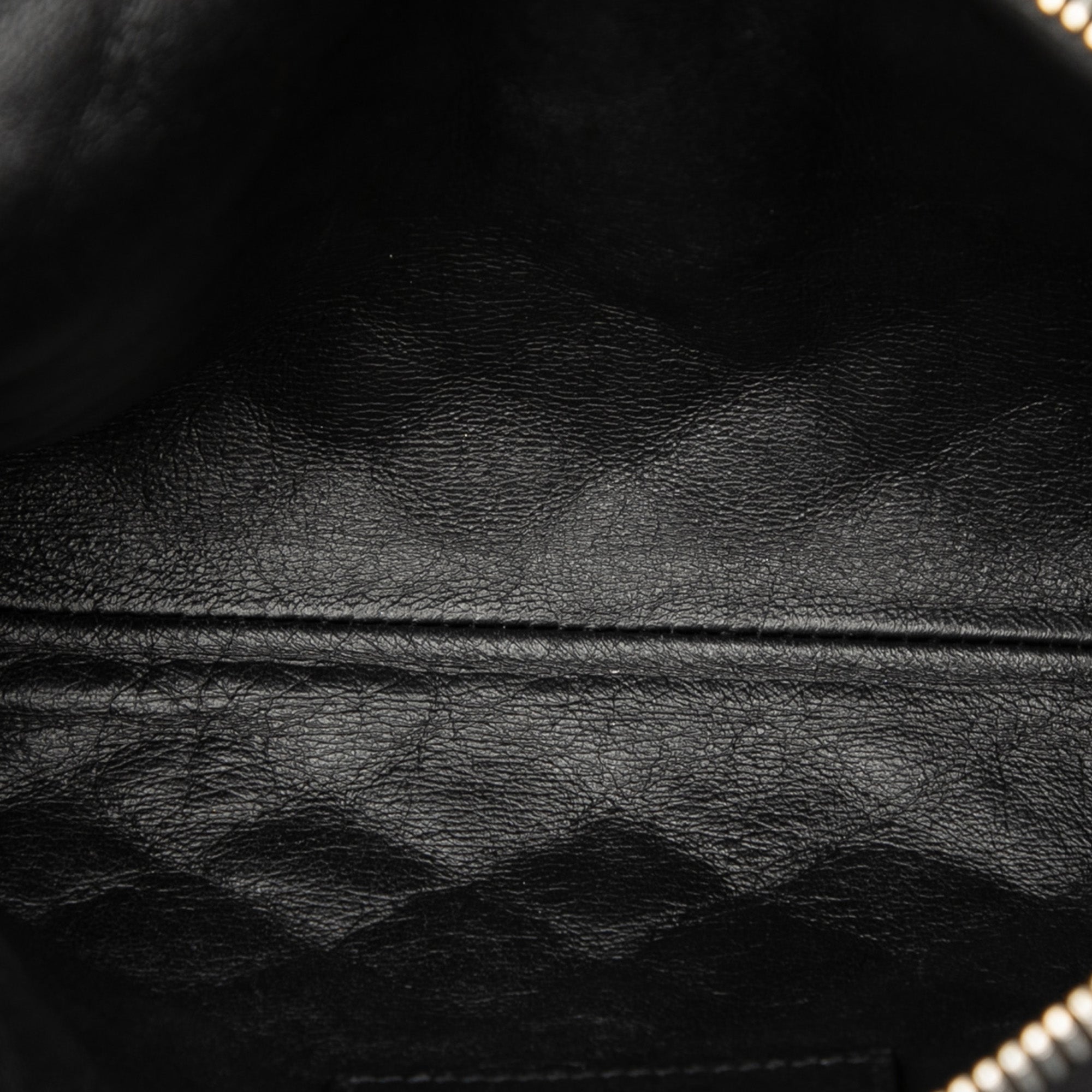 Mini Quilted Lambskin Gaby Zippered Pouch - Image 4