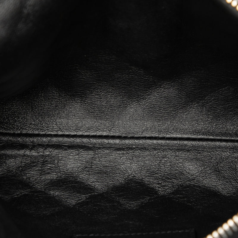 Mini Quilted Lambskin Gaby Zippered Pouch - Image 4