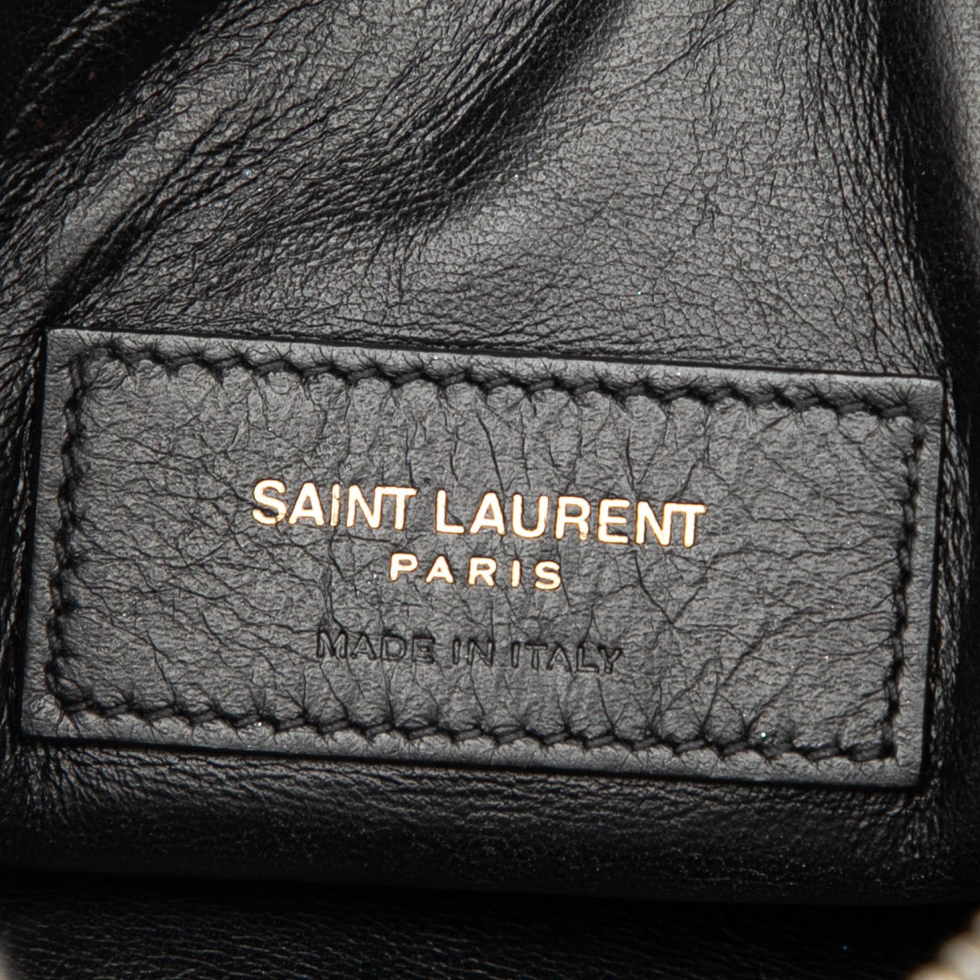 Mini Quilted Lambskin Gaby Zippered Pouch - Image 5