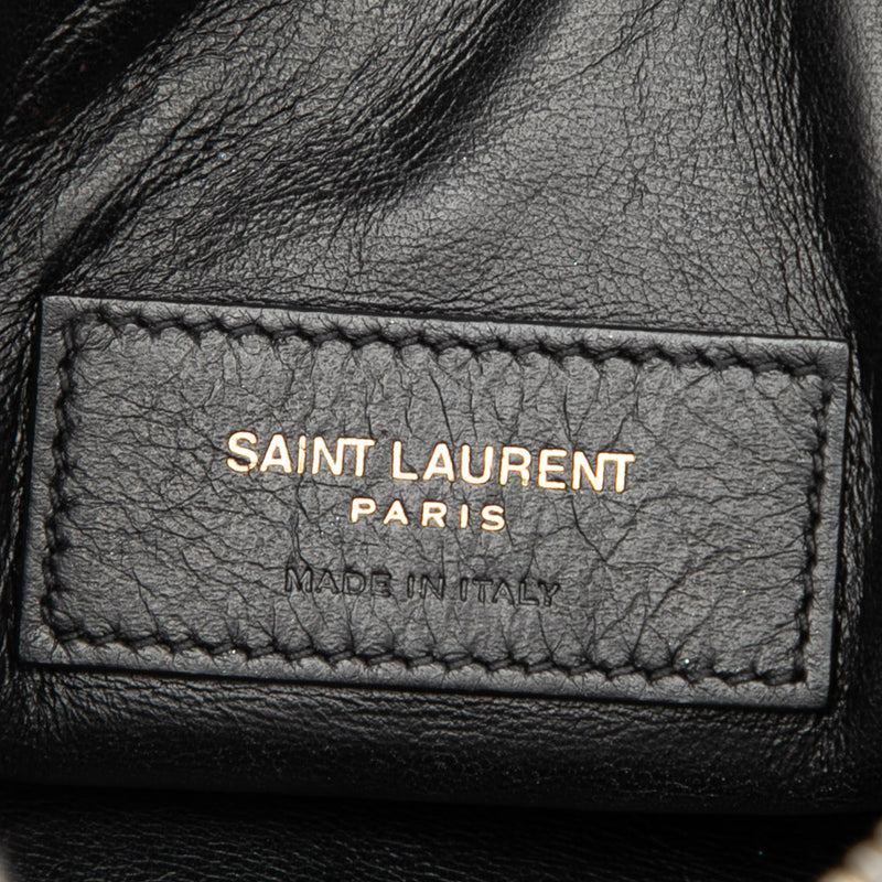 Mini Quilted Lambskin Gaby Zippered Pouch - Image 5