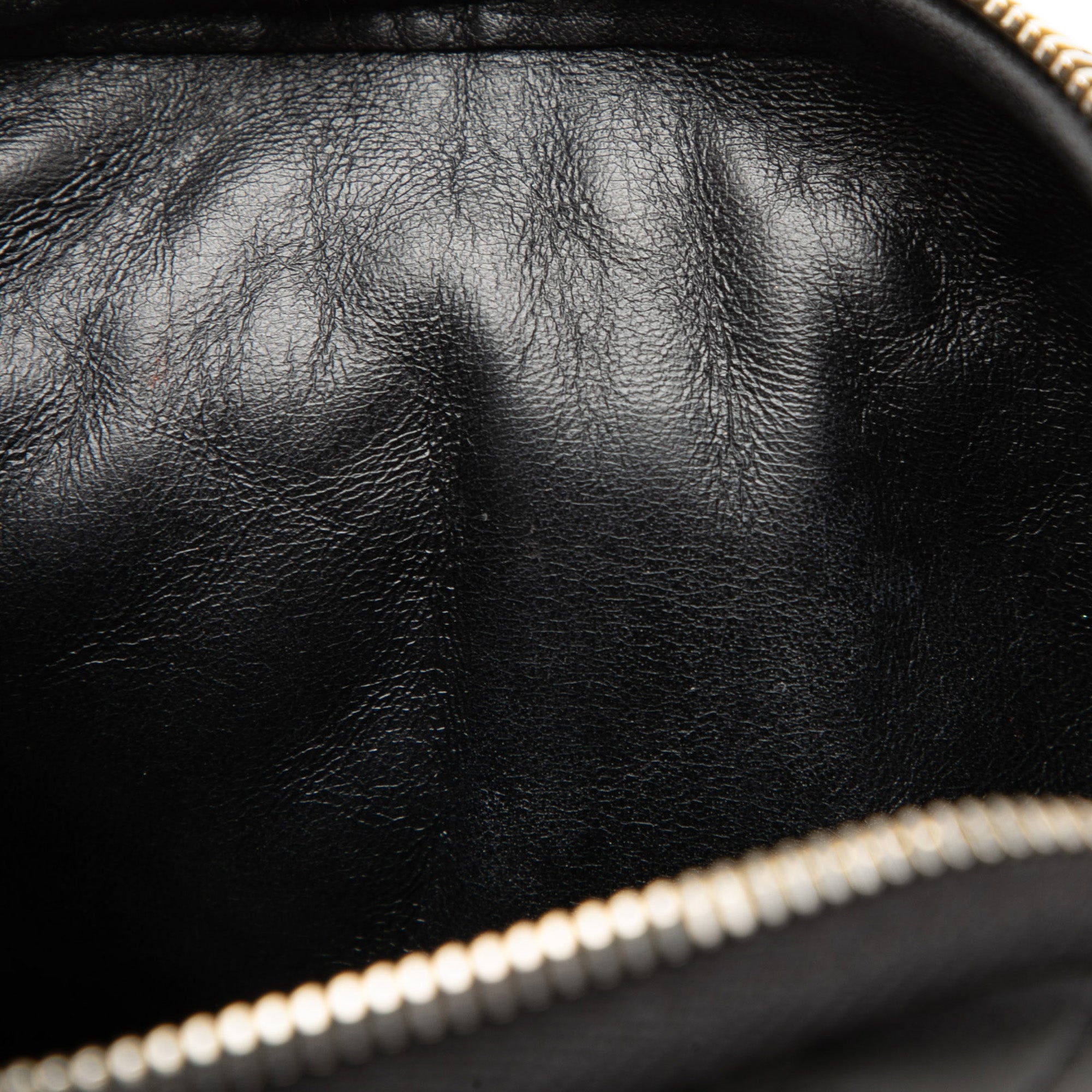 Mini Quilted Lambskin Gaby Zippered Pouch - Image 6