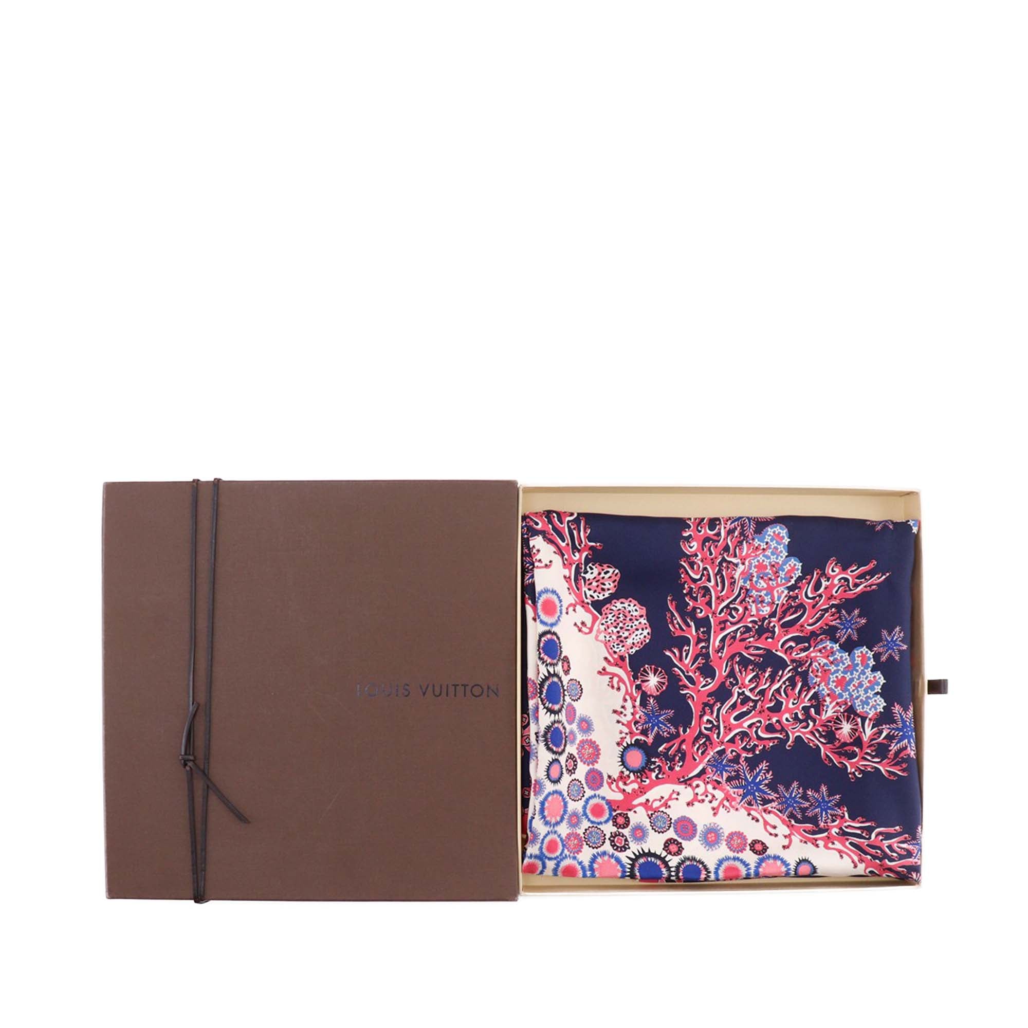 Coral Silk Scarf - Image 9