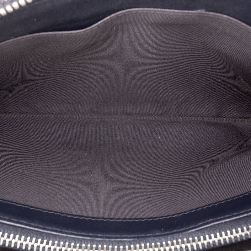 Denim Deauville Double Compartment Clutch - Image 4