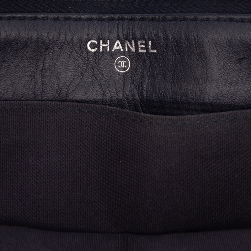 Denim Deauville Double Compartment Clutch - Image 6