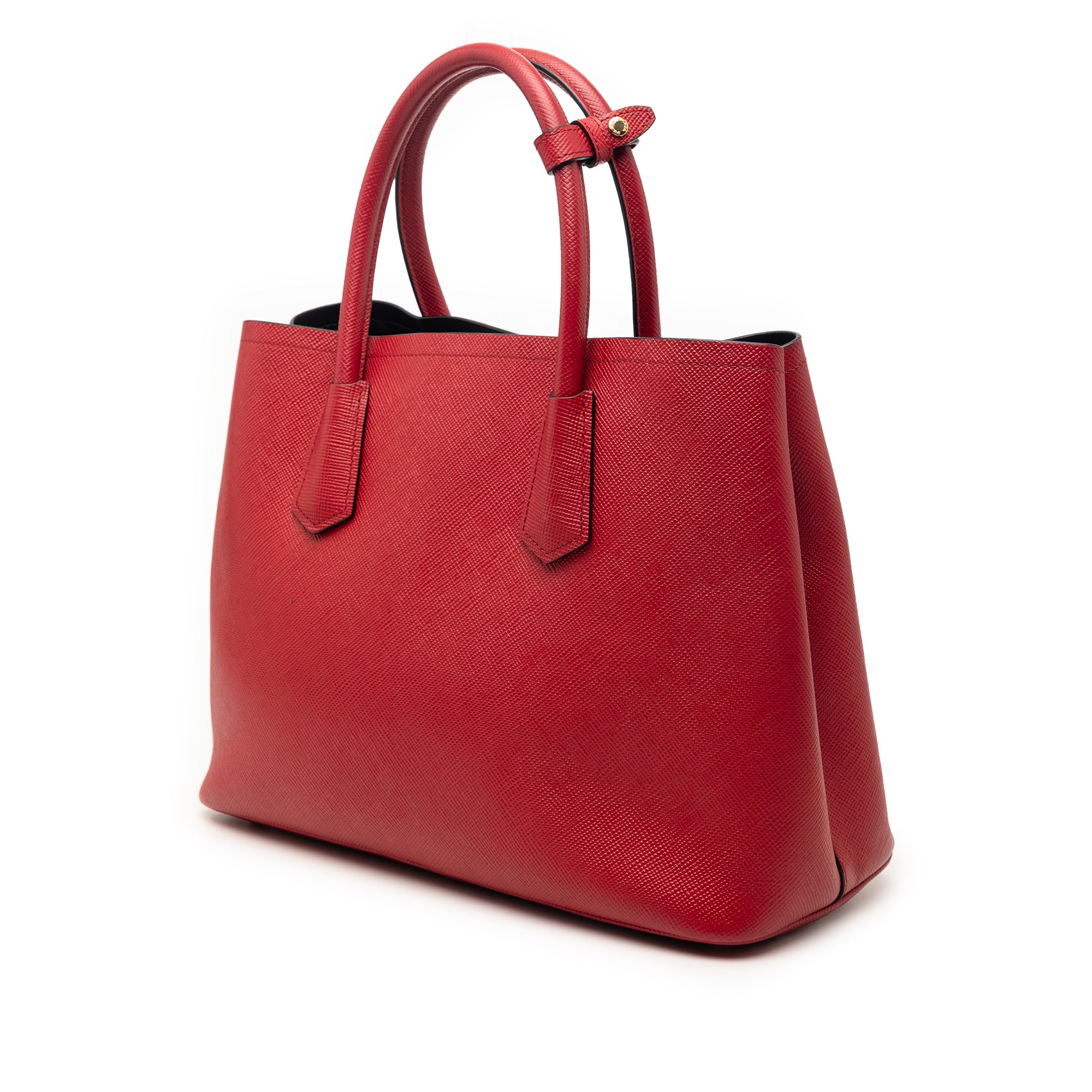 Medium Saffiano Cuir Double Satchel - Image 2