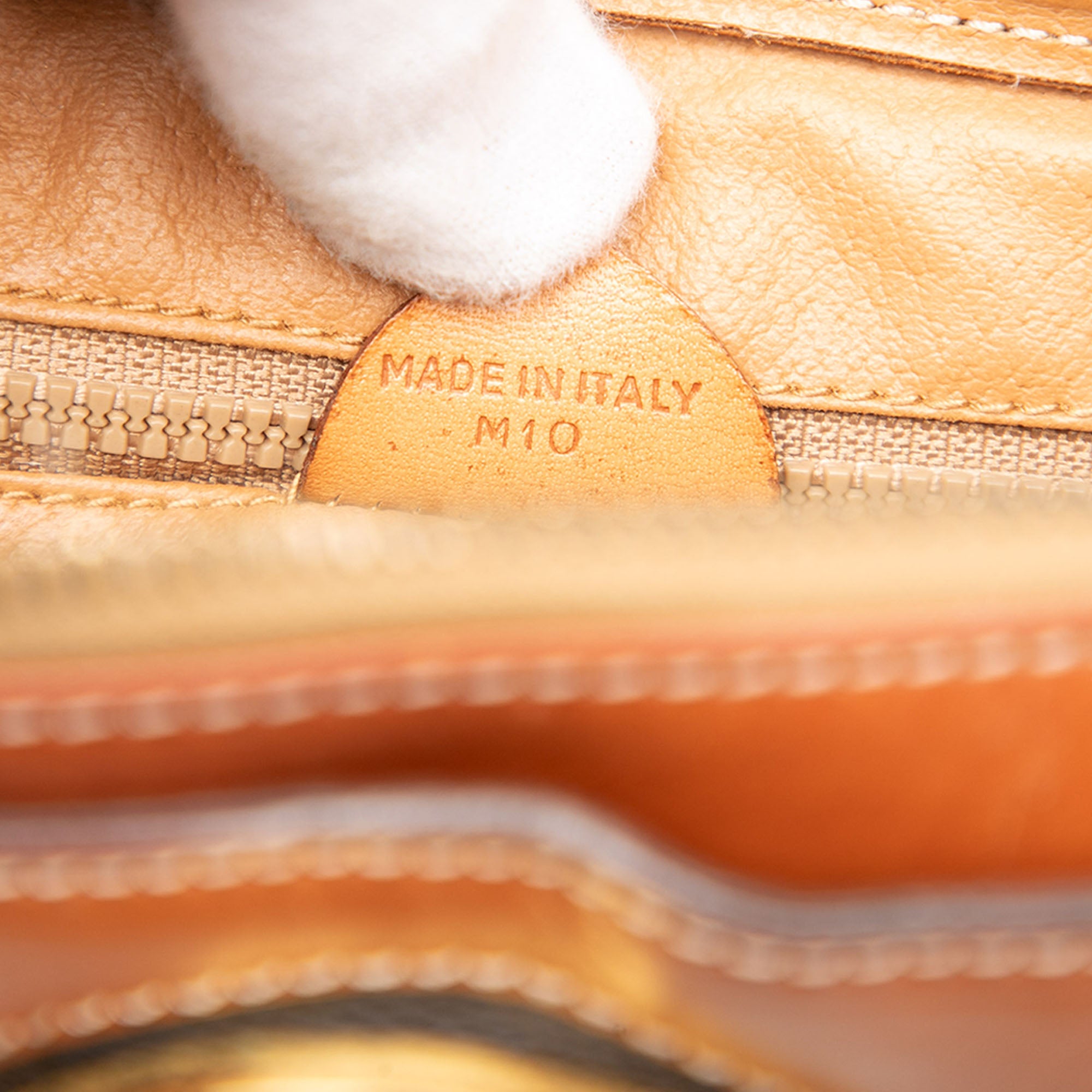 Macadam Coated Canvas Bucket Bag - Image 6