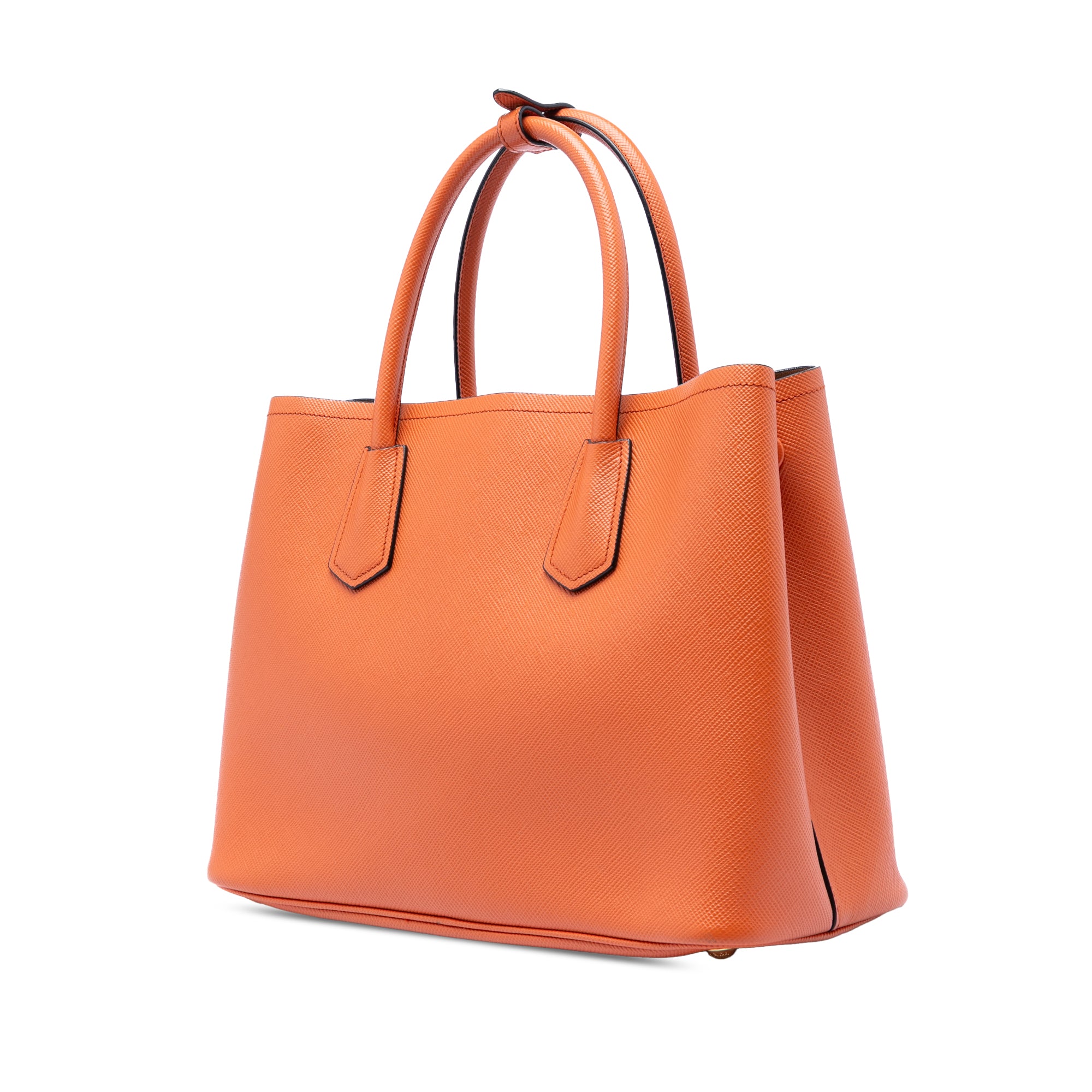 Medium Saffiano Cuir Double Handle Satchel - Image 2