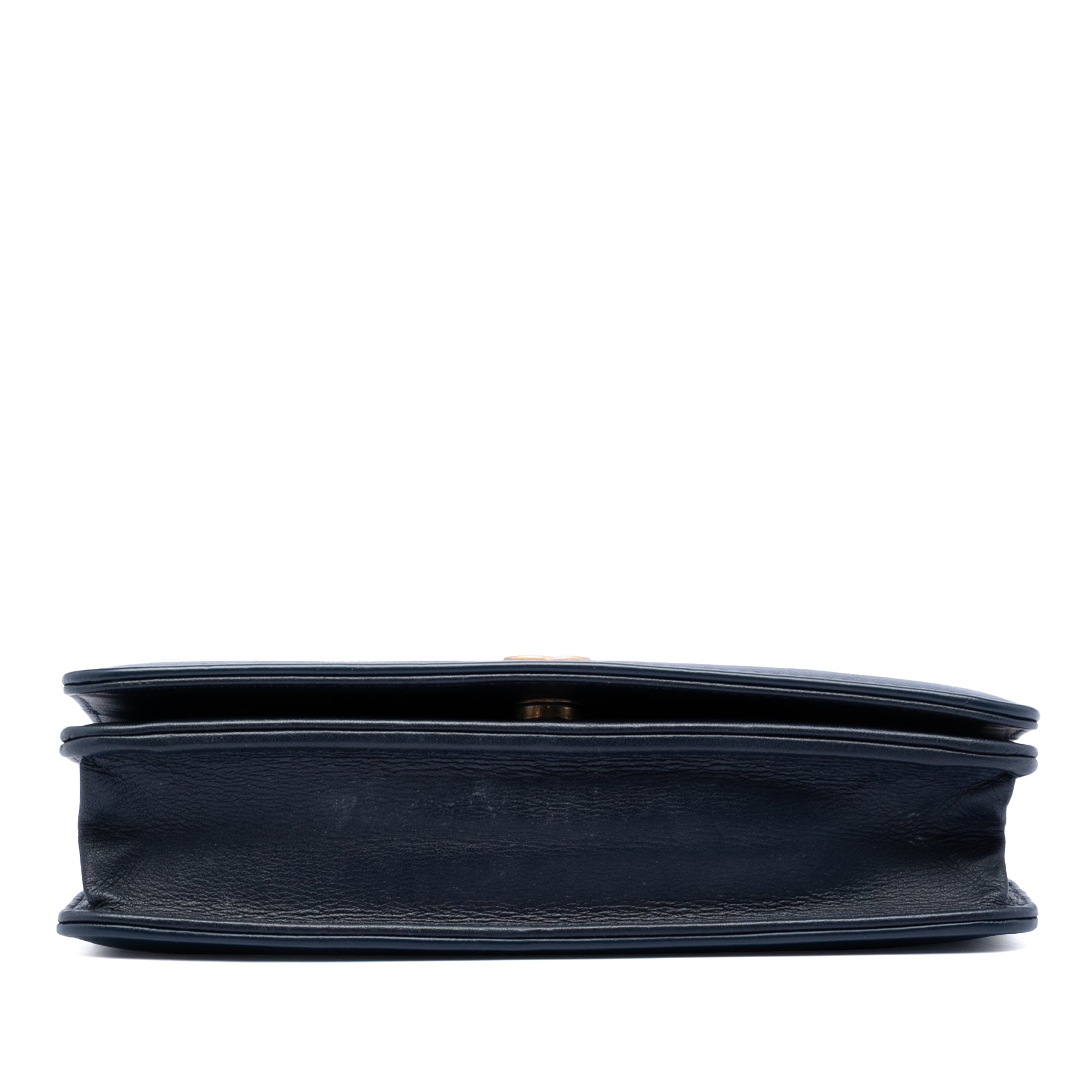 Printed Denim and Calfskin Gabrielle Wallet On Chain - Image 3